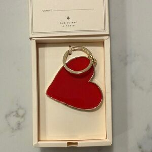 Sezane Red Heart Key